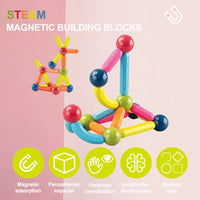 Magnetic Construction Blocks Educational Toy