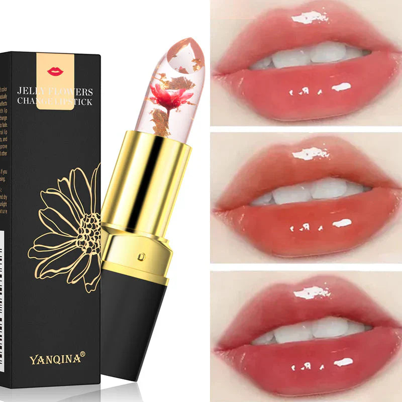 CRYSTAL JELLY FLOWER COLOR CHANGING LIPSTICK