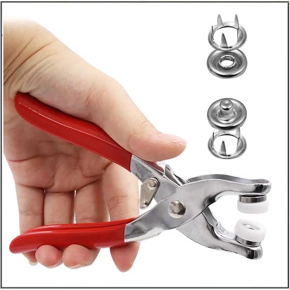 Snap Button Pliers With Free Buttons (IMPORTED)