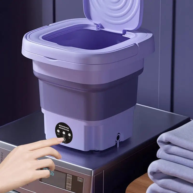 Portable Folding Washing Machine With Dryer