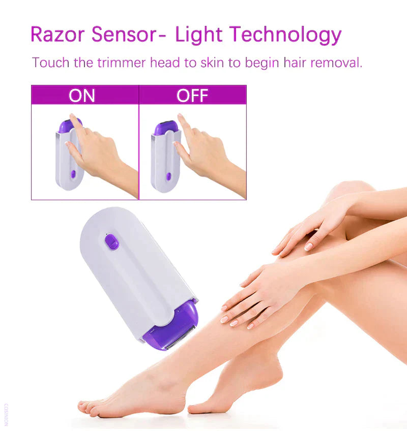 2 IN 1 PROFESSIONAL PAINLESS HAIR REMOVAL