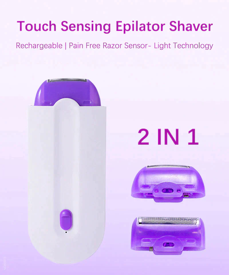 2 IN 1 PROFESSIONAL PAINLESS HAIR REMOVAL