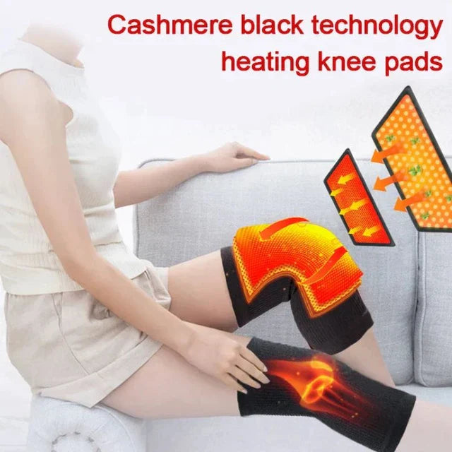 2 PCS Medicated Kneepads Warmer, Knee Protector for Men, Women (Free Size)