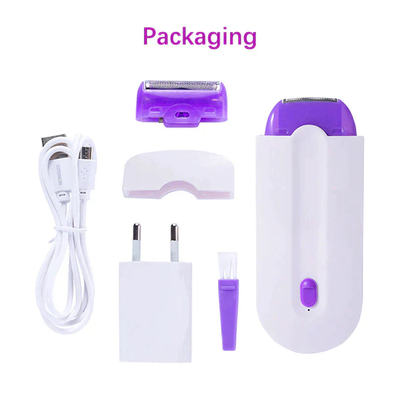 2 IN 1 PROFESSIONAL PAINLESS HAIR REMOVAL