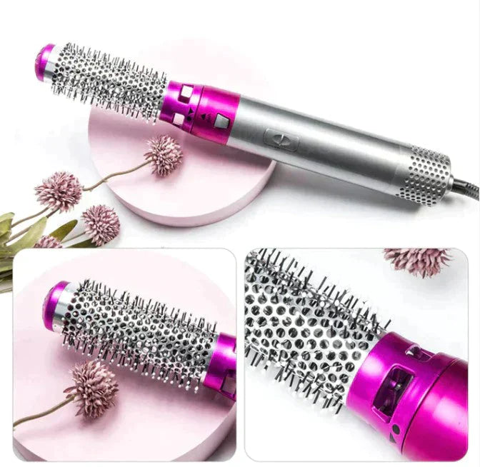 5 IN 1 HAIR DRYER HOT COMB SET HAIR CURLER