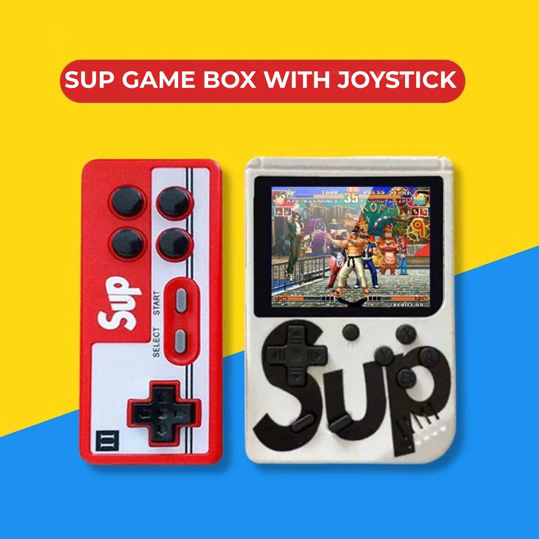 SUP 400 in 1 Games Retro Game Box with Joystick Remote Controller 🎮🍄👲🏻