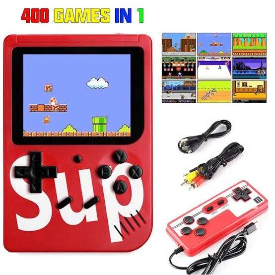 SUP 400 in 1 Games Retro Game Box with Joystick Remote Controller 🎮🍄👲🏻