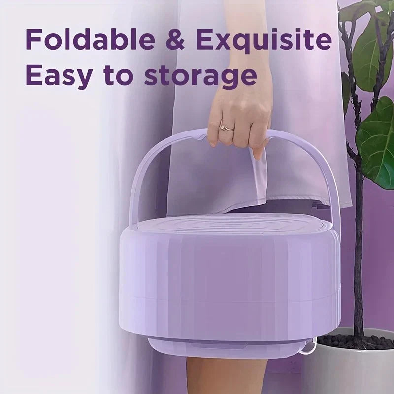 Portable Folding Washing Machine With Dryer