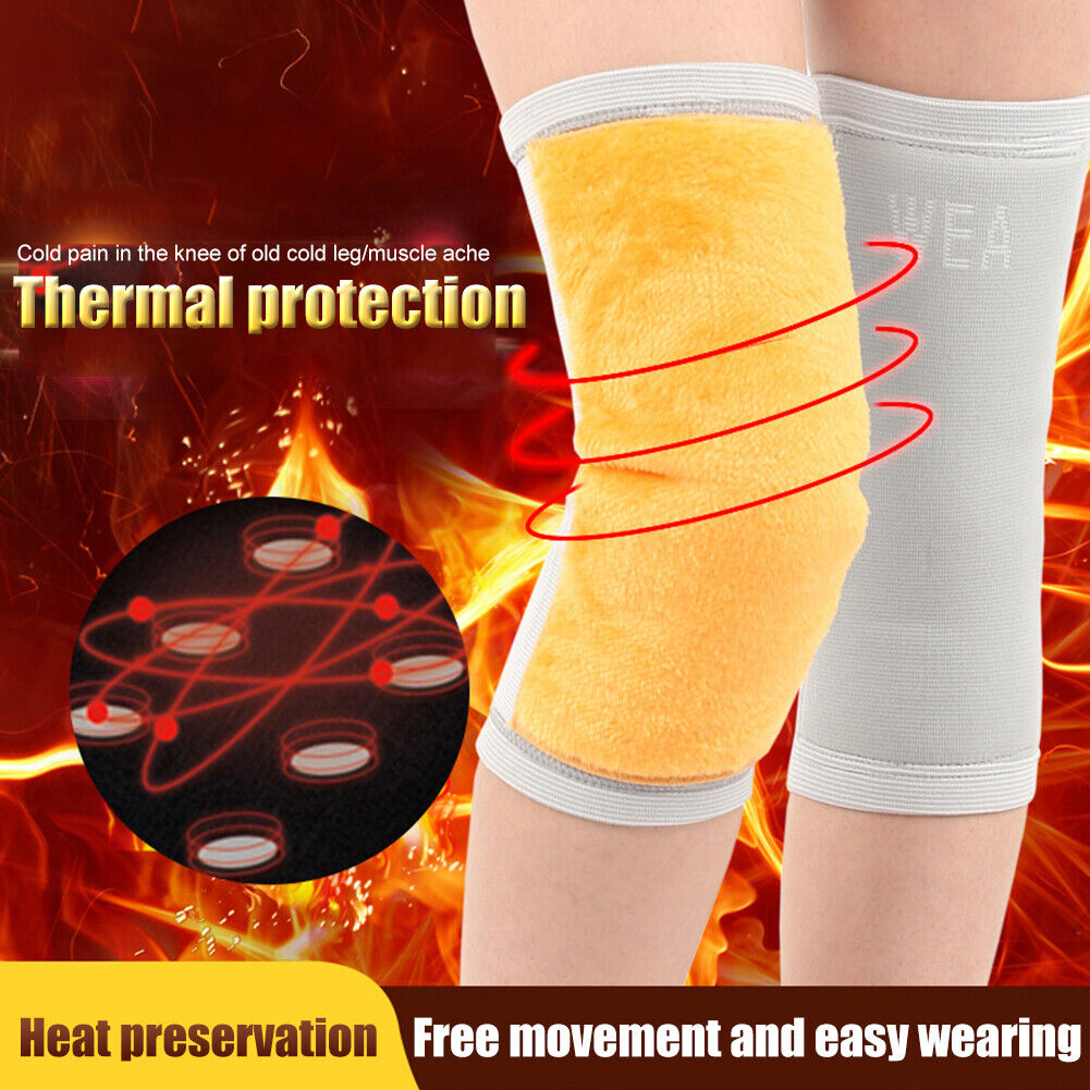 2 PCS Medicated Kneepads Warmer, Knee Protector for Men, Women (Free Size)